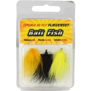FTM Omura Hi Fly Fliegenset Bait Fish