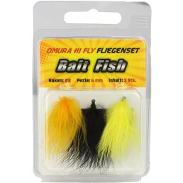 FTM Omura Hi Fly Fliegenset Bait Fish