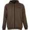 Avid Carp Compound Zip Hoodie braun
