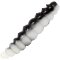 FTM Omura Baits Larvy 3,5 cm Schwarz / Weiß