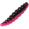 FTM Omura Baits Larvy 3,5 cm Schwarz / Dunkelpink