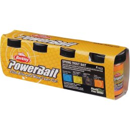 Berkley Powerbait Trout Dough Season Pack 4-Pack