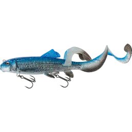 Savage Gear 3D Sucker Crosstail 23 cm Blue Glitter Flash