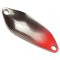 FTM Spoon Strike 2,1 g  bunt mit schwarzen Streifen / silber - rot