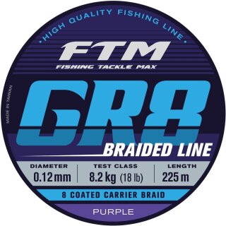 FTM GR8 Braided Line Purple