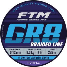 FTM GR8 Braided Line Purple