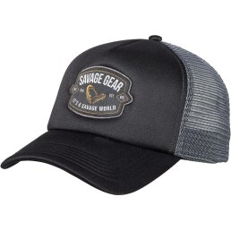 Savage Gear Badge Trucker Cap Black
