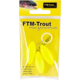 FTM NG Trout Pilot oval Big gelb