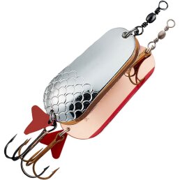 DAM EFFZETT Blinker Twin Spoon Silber / Kupfer 30 g