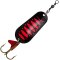DAM EFFZETT Blinker Standard Spoon 22 g Fluorescent Red / Black UV