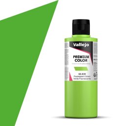 Vallejo Premium Color 200ml Fluorescent Green