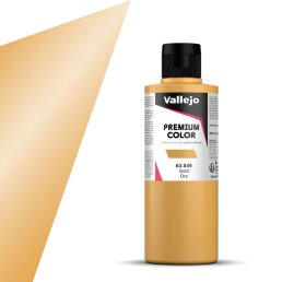 Vallejo Premium Color 200ml Gold