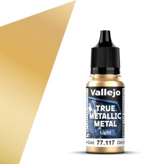 Vallejo True Metallic Metal Light Arcane Gold 18ml