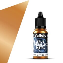 Vallejo True Metallic Metal Base Imperial Gold 18ml