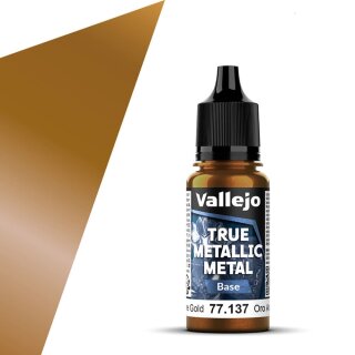 Vallejo True Metallic Metal Base Arcane Gold 18ml