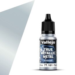 Vallejo True Metallic Metal Airbrush Sterling Silver 18ml
