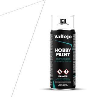 Vallejo Hobby Paint Spray Primer Premium Weiß