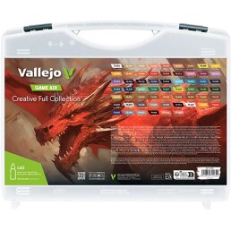 Vallejo Game Air Creative Full Collection Case