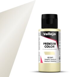 Vallejo Premium Color 60ml Metallic Medium
