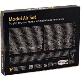 Vallejo Model Air Metallic Effects Set (16 Farben)