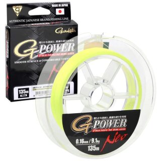Gamakatsu G-Power Premium Braid Neo Fluo Yellow