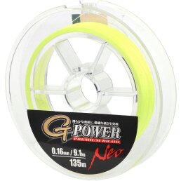 Gamakatsu G-Power Premium Braid Neo Fluo Yellow