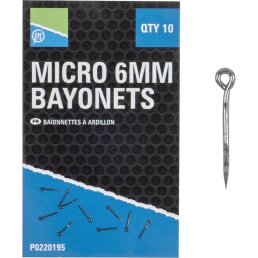 Preston Micro 6mm Bayonets