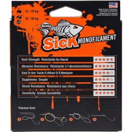 Berkley Sick Monofilament Clear 0,18 mm / 3,7 kg