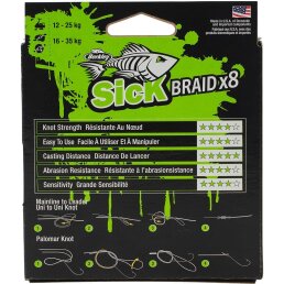 Berkley Sick Braid White