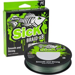 Berkley Sick Braid Moos Green 0,14 mm / 16,5 kg