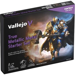 Vallejo True Metallic Metal Starter Set