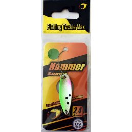 FTM Spoon Hammer 2,4g salmon grün - weiß / grün