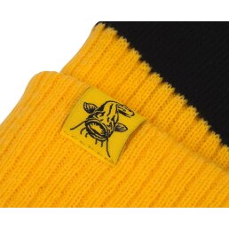 Black Cat Yellow Bobble Hat