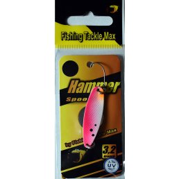 FTM Spoon Hammer 3,2g salmon rot - weiß / schwarz
