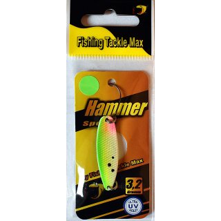 FTM Spoon Hammer 3,2g salmon grün - weiß / grün