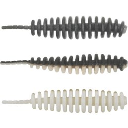 Spro Trout Master Worm Mini 45 Black and White