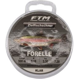 FTM Zielfischschnur Forelle klar