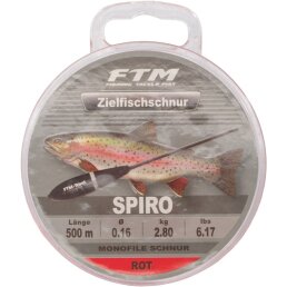 FTM Zielfischschnur Spiro rot