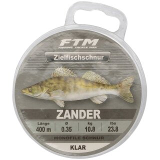 FTM Zielfischschnur Zander klar 0,35 mm / 10,8 kg