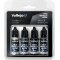 Vallejo True Metallic Metal Paint Set Obsidian Black