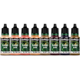 Vallejo Game Air Face Painting Set