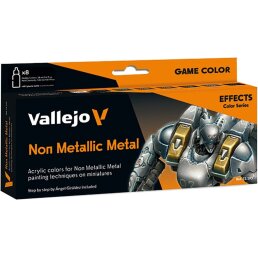 Vallejo Game Color Non Metallic Metal Set