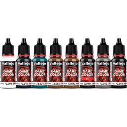 Vallejo Game Color Non Metallic Metal Set