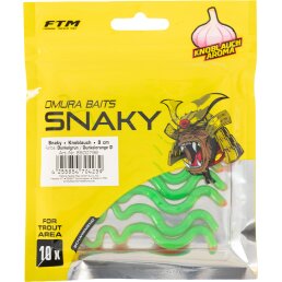 FTM Omura Baits Snaky Dunkelgrün / Dunkelorange