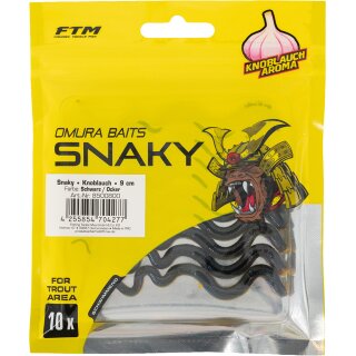 FTM Omura Baits Snaky Schwarz / Ocker