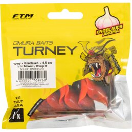 FTM Omura Baits Turney Knoblauch Schwarz / Orange