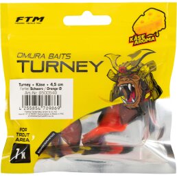 FTM Omura Baits Turney Käse Schwarz / Orange
