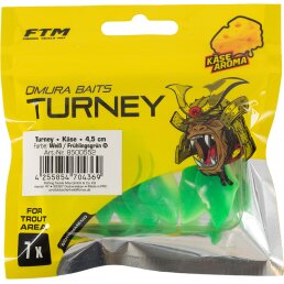 FTM Omura Baits Turney Käse Weiß / Frühlingsgrün
