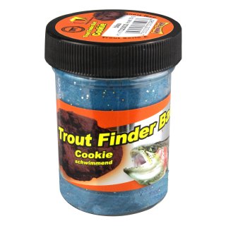 Trout Finder Bait Forellenteig Glitter Cookie blau