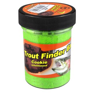 Trout Finder Bait Forellenteig Glitter Cookie grün
